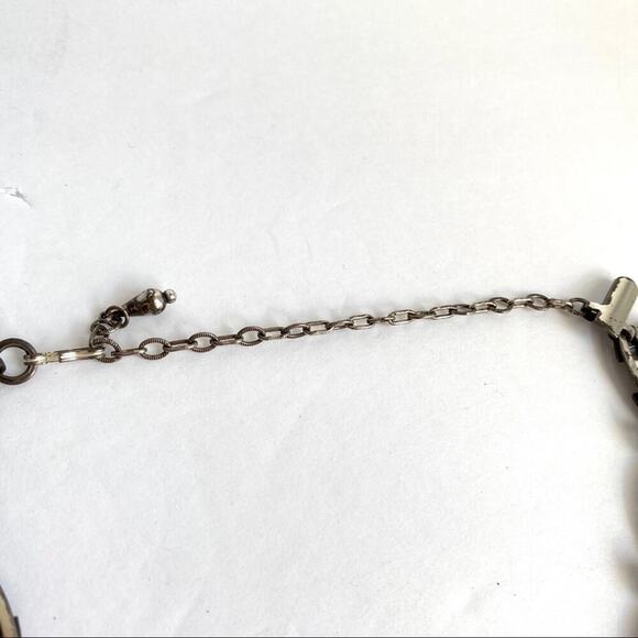 Vintage Mid Century Modernist Necklace & Earrings - Picture 6 of 13